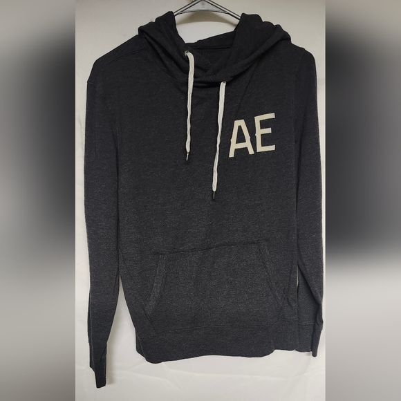 American Eagle Outfitters Womens Charcoal Hoodie - Picture 1 of 5